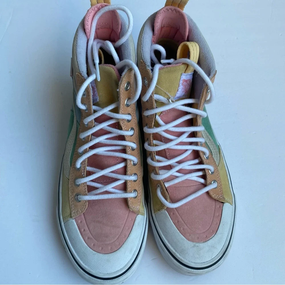 Vans Off the Wall Ultracush SK8 High-Top Sneakers Mens 8 Womens 9.5 scotchgard - Picture 2 of 11